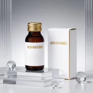 Empty Amber Glass Medication Syrup Bottle with Gold Aluminum Screw Cap for Oral Liquid Storage