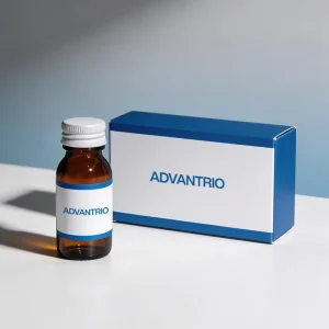 Empty Brown Glass Syrup Bottle with White Aluminum Screw Cap, Customizable Pharmaceutical Liquid Vessel