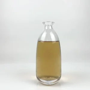 Empty Clear Frosted 100ml 250ml 375ml 500ml Glass Beverage Bottles for Alcohol, Fruit Wine, and Juice