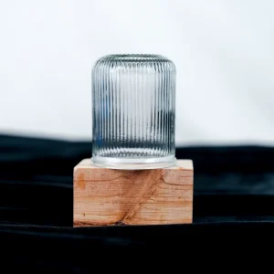 Empty Clear Glass Bottle Jars