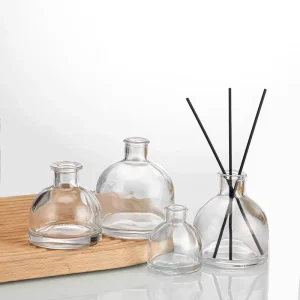 Empty Clear Glass Reed Diffuser Bottle 50ml 100ml 150ml 200ml