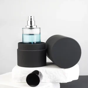 Empty Crimp Glass Spray Perfume Bottle, 30ml, 50ml, or 100ml, with Box