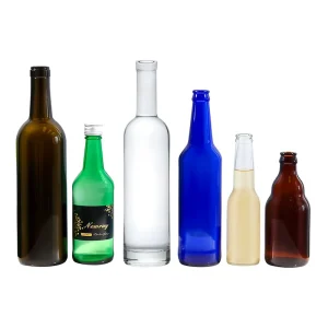 Empty Custom Frosted 750ml 700ml Wine and Spirit Glass Bottle with Lid