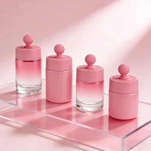 Empty Custom Logo Color-Printing Glass Dropper Bottle, 30ml 40ml 50ml 60ml