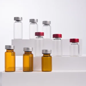 Empty Custom-Size Oral Liquid Injection Packaging Vials for Pharmaceutical and Peptide Use