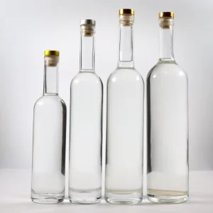 Empty Cylinder Frosted Glass Liquor and Wine Bottles 750ml and 1000ml for Vodka