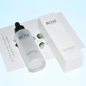 Empty Essential Oil Bottle 30ml 50ml Cosmetic Serum Glass Dropper Bottle for Hair Oil with Box