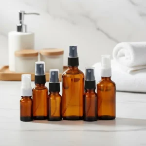 Empty Fine Mist Glass Perfume Spray Bottles 5ml 10ml 15ml 20ml 30ml 50ml 100ml with Box