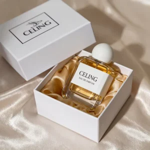 Empty Frosted Glass Spray Perfume Bottle 30ml 50ml 100ml with White Lid and Box