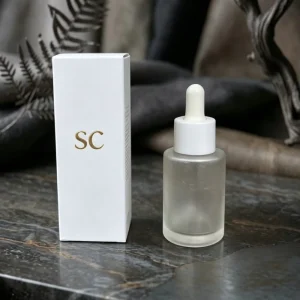 Empty Glass Bottles with Dropper 10ml Glass Dropper Bottle with Box 20ml 30ml 50ml Frosted Luxury Glass Dropper Bottle