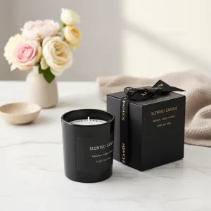 Empty Glass Candle Jar Container with Factory Price