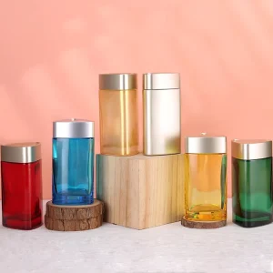 Empty Glass Cleaning Products Bottle Glass Bottle Sealing Machine Elegant Glass Containers for Food Storage