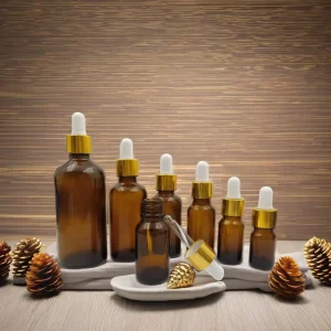 Empty Glass Dropper Bottles 5ml 10ml 15ml 20ml 30ml 50ml 100ml for Essential Oil and Eye Drops