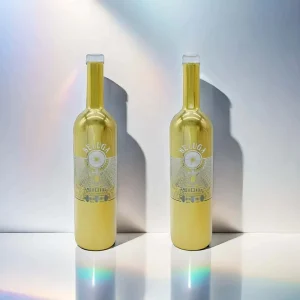 Empty Glass Liquor Bottles 350ml 500ml 750ml Customizable Shape Screen Printed Cork Sealed OEM Brand Sichuan Origin