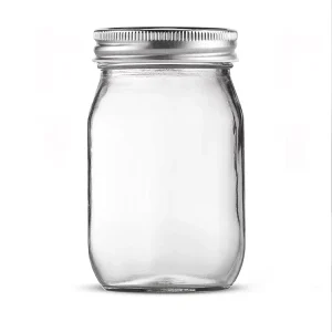 Empty Glass Mason Jar Manufacturer Bulk Canning Jar with Lid