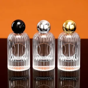 Empty Glass Perfume Bottles Luxury Design Ideal for Gift Packaging