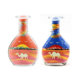 Empty Glass Sand Art Bottles for DIY Art Decorative Packaging