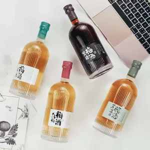 Empty Glass Wine Bottle 75cl 500ml 250ml 375ml Sizes Cork for Whiskey for Champagne Vodka Ice Liquor Spirit Bottle for Tequila