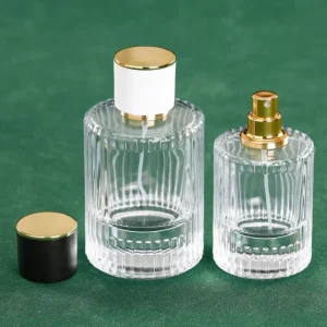 Empty Luxury Glass Perfume Glass Bottles 30ml Spray Glass Bottle with Box Packing and Screen Printing