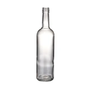 Empty Mini Glass Liquor Spirit Bottle