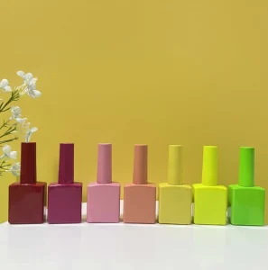 Empty Nail Polish Bottles 5ml 10ml 15ml Glass Gel Polish Bottles Bulk Supply Custom Logo