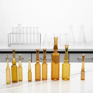 Empty Pharmaceutical 1ml 10ml Injection Glass Ampoule