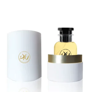 Empty Round 30ml 50ml 100ml Crimp Glass Spray Perfume Bottle With Magnetic Cap