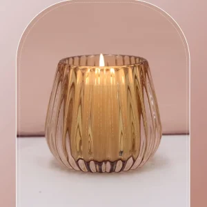Empty Small Glass Candle Jars for Candle Making with Packaging