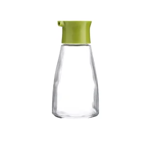 Empty Soy Sauce Clear Glass Bottles With Whole Plastic Cap