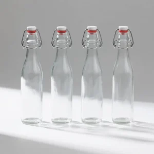 Empty Super Flint 750ml 1000ml Water Vodka Rum Spirits Wine Tequila Gin Juice Glass Bottle with Caps