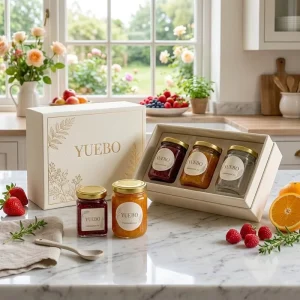 Envases Para Miel Spice Pickle Jam Canning Jars 250g Honey Jar Honey Jar 500g Glass Jars with Lid 200ml