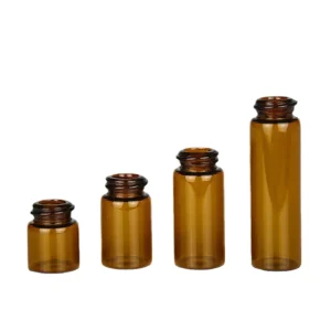 Essential Oil Glass Bottles 1ml 2ml 3ml 5ml Small Amber Vials with Orifice Reducer