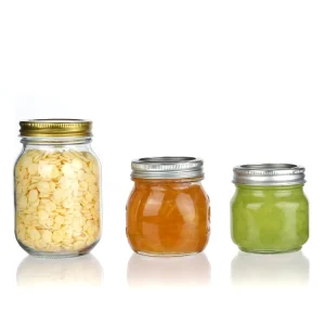 Export 4Oz 6Oz 8Oz 10Oz Regular Mouth 70Mm Glass Pickle Canning Container With Bands and Lids