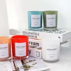 Export Standard Aromatherapy Jar Candle Factory Glass Scented Candle for International Importers