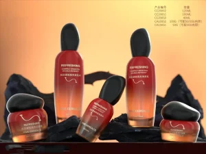 Exquisite Cosmetics Glass Bottle for Face Cream Essence Oil with Dropper Seal Box Packing for Skincare