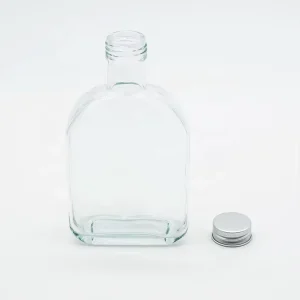 Factory 50ml 100ml 150ml Clear Fruit Wine Glass Bottles with Screw Cap for Wine, Beverage and Spirits