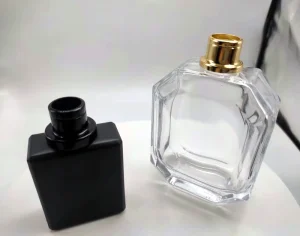 Factory 50ml 100ml Glass Perfume Bottles with Aluminum Spray Caps