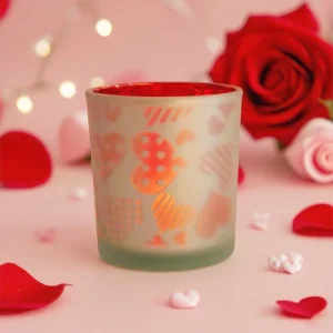 Factory 8 oz Reusable Christmas Glass Candle Jar with Lid for Candle Making