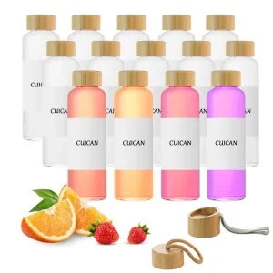 Factory Alcoholic Beverage Juice Glass Bottles Dishwasher Safe