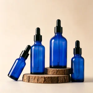 Factory Clear Glass Dropper Refill Bottles with Screw Cap for Essential Oil and Cosmetic Serum 5ml 10ml 30ml