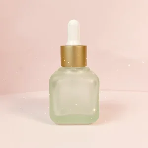 Factory Clear Square Storage Box 30ml Dropper Bottle Empty Bottle for Essential Oil