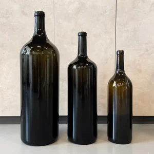 Factory Direct 12L 15L 30L Large-Capacity Bordeaux Glass Bottles for Homemade Wine