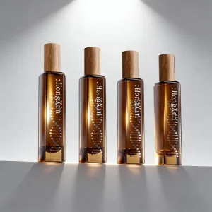Factory Direct 15ml Square Shoulder Tall Slender Glass Perfume Bottle Empty Fragrance Dropper Screen Skin Care Serum