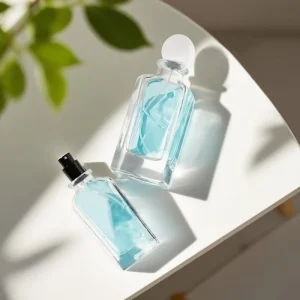 Factory Direct 30ml 50ml 100ml Transparent Perfume Bottles with Caps and Custom Packaging Boxes