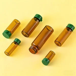 Factory Direct Boxed Pharmaceutical Glass Vials with Rubber Stopper
