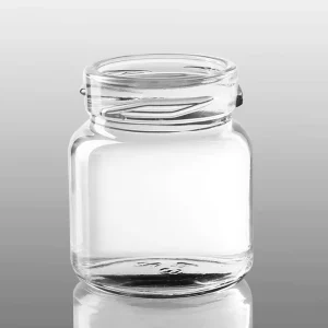 Factory Direct Clear Glass Honey and Jam Jar With Cap, 100ml 150ml 200ml