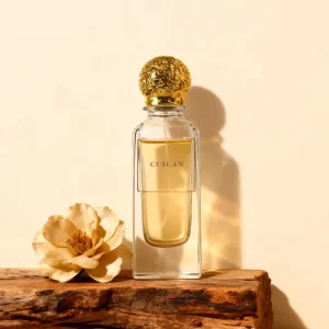 Factory Direct Clear Square Glass Perfume Bottles 30ml 50ml 100ml with Box