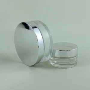 Factory Direct Reusable Cylinder Glass Cream Jars for Lotion and Cream Packaging