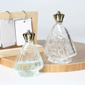 Factory Empty Clear Glass Perfume Bottles with Box