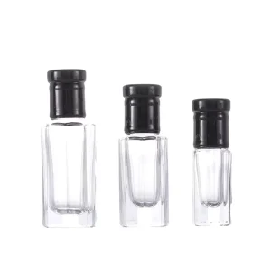Factory Luxury Custom Clear with Round Pump Sprayer Crimp Empty Clear Glass Perfume Bottle Glass 15ml 30ml